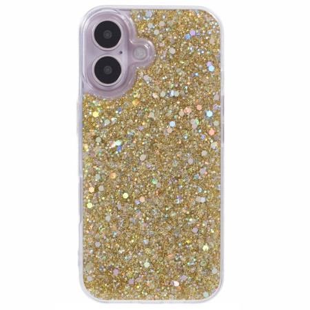 iPhone 16 Plus Glitzer Cover