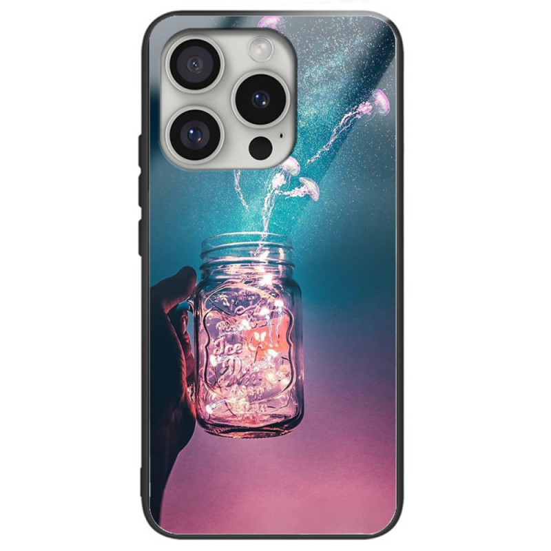 iPhone 16 Pro Cover Gehärtetes Glas Medusa in einer Flasche