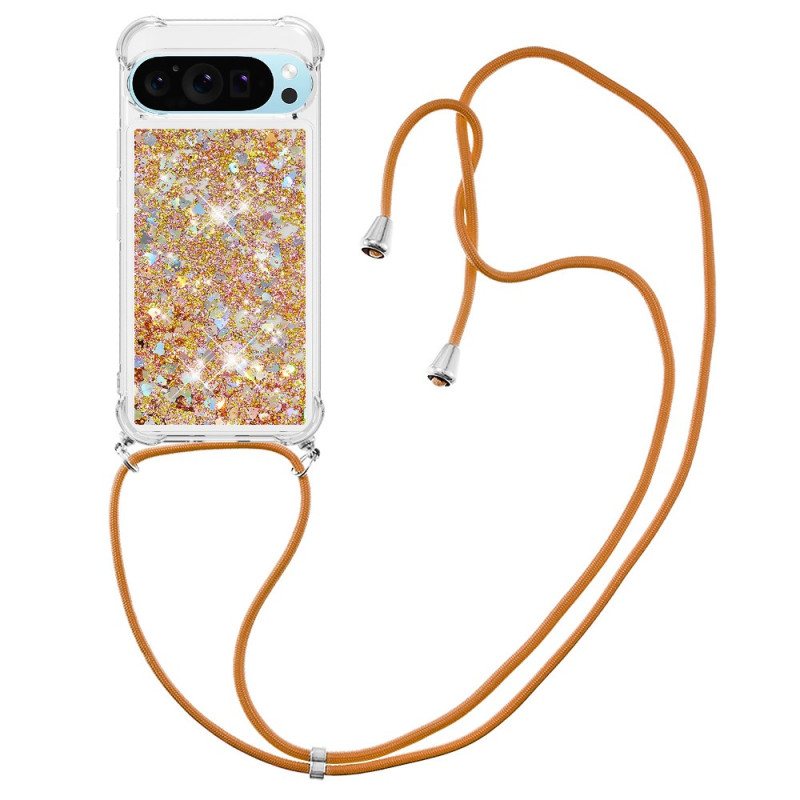 Google Pixel 9 / Pixel 9 Pro Glitter Cord Cover