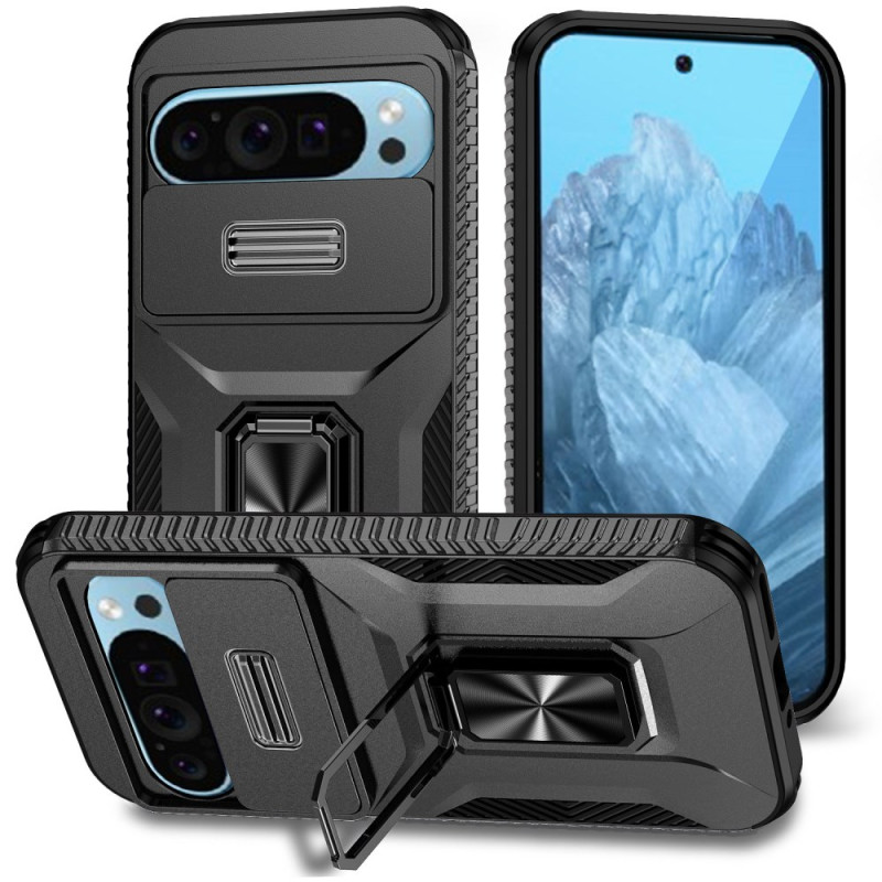 Google Pixel 9 / Pixel 9 Pro Cover Military Resistance Ring-Halterung