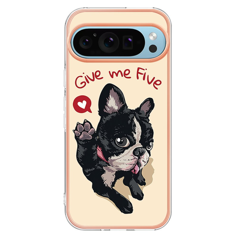 Google Pixel 9 Pro XL Cover Hund Give Me Five