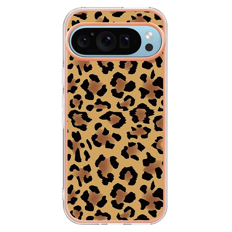 Google Pixel 9 Pro XL Cover mit Leopardenmuster