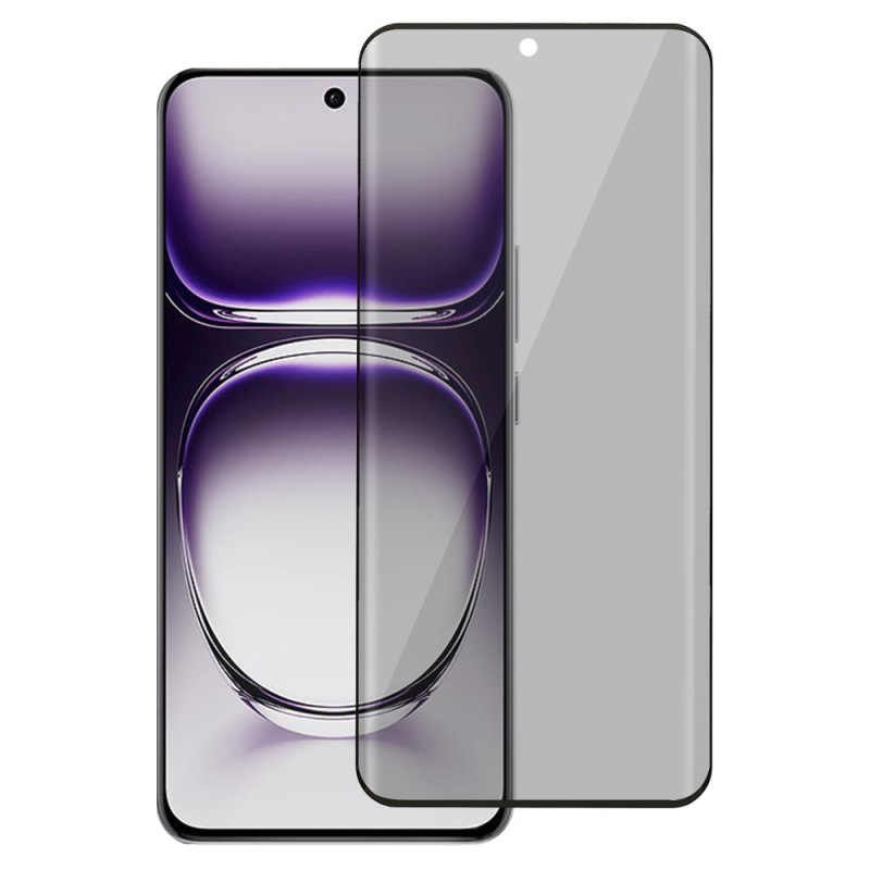 Anti-Espion-Schutz aus gehärtetem Glas für das Oppo Reno 12 Pro 5G Display