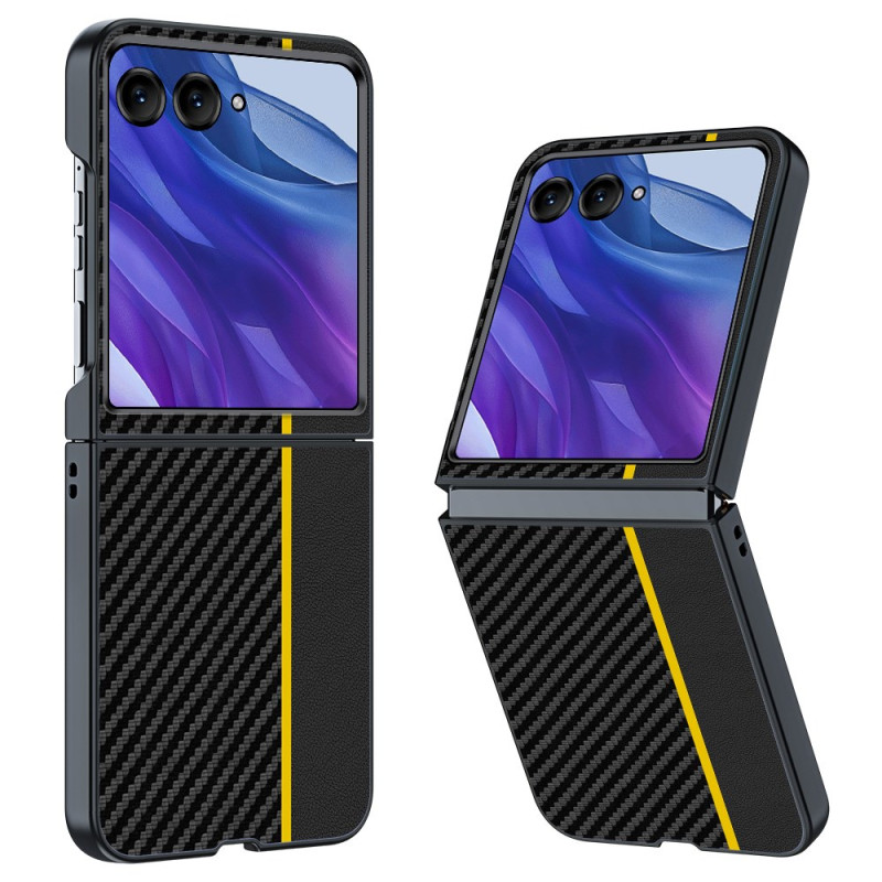Motorola Razr 50 Ultra Texture Kohlefaser
 Fall Protection Cover