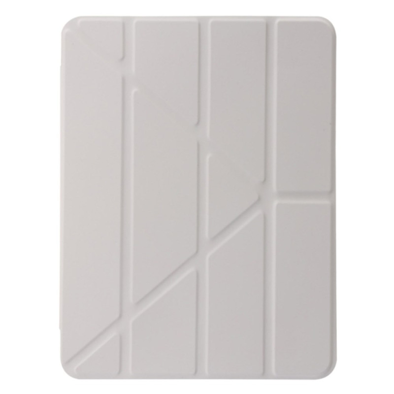 Smart iPad Air 13 (2024) Support Origami et Coque Transparente