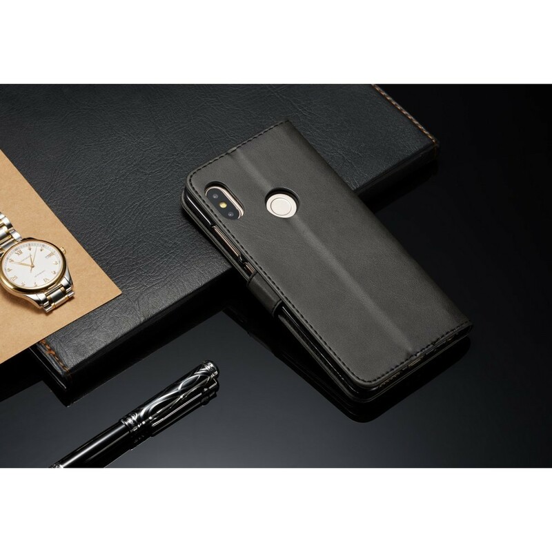 Xiaomi Redmi Note 5 LC.IMEEKE Hülle in Lederoptik