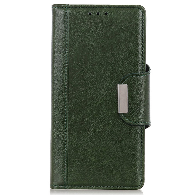 Nokia C32 Tasche Silberne Verschluss
