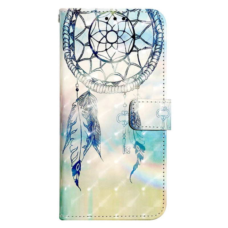 Samsung Galaxy A05 Traumfänger Tasche mit Riemen Aquarell