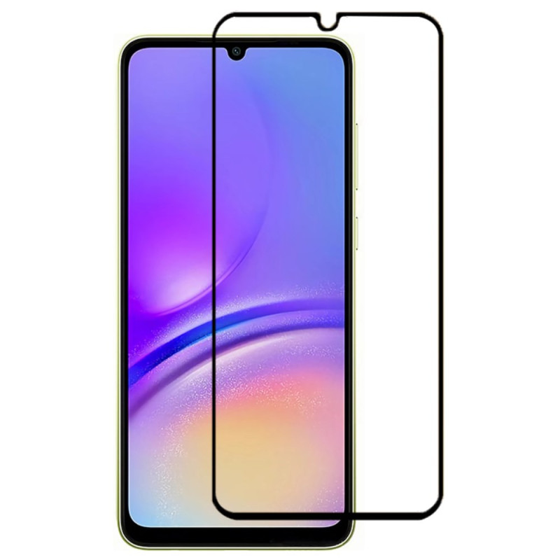 Vollständiger Schutz aus gehärtetem Glas für das Display des Samsung Galaxy A05 4G