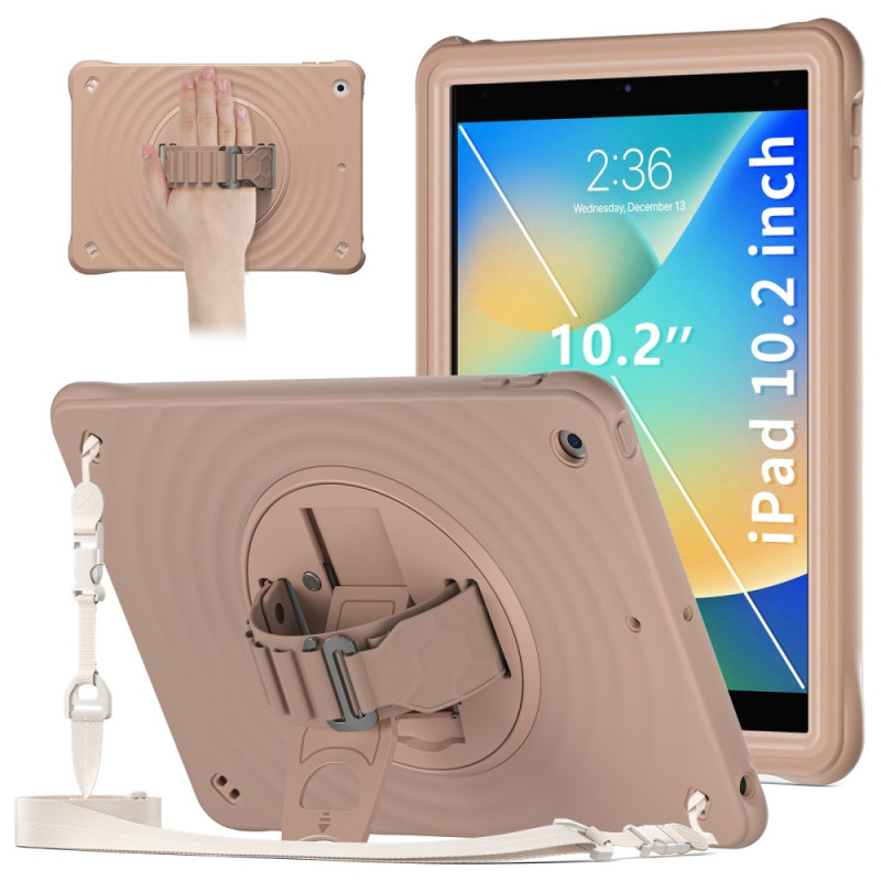 iPad Cover 10.2" (2021) (2020) (2019) Ständer, Gurt und Schulterriemen