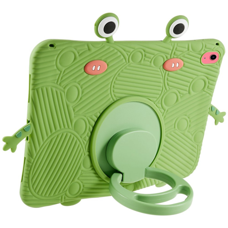 iPad 10.9 (2022) Cover Frosch und Ständer