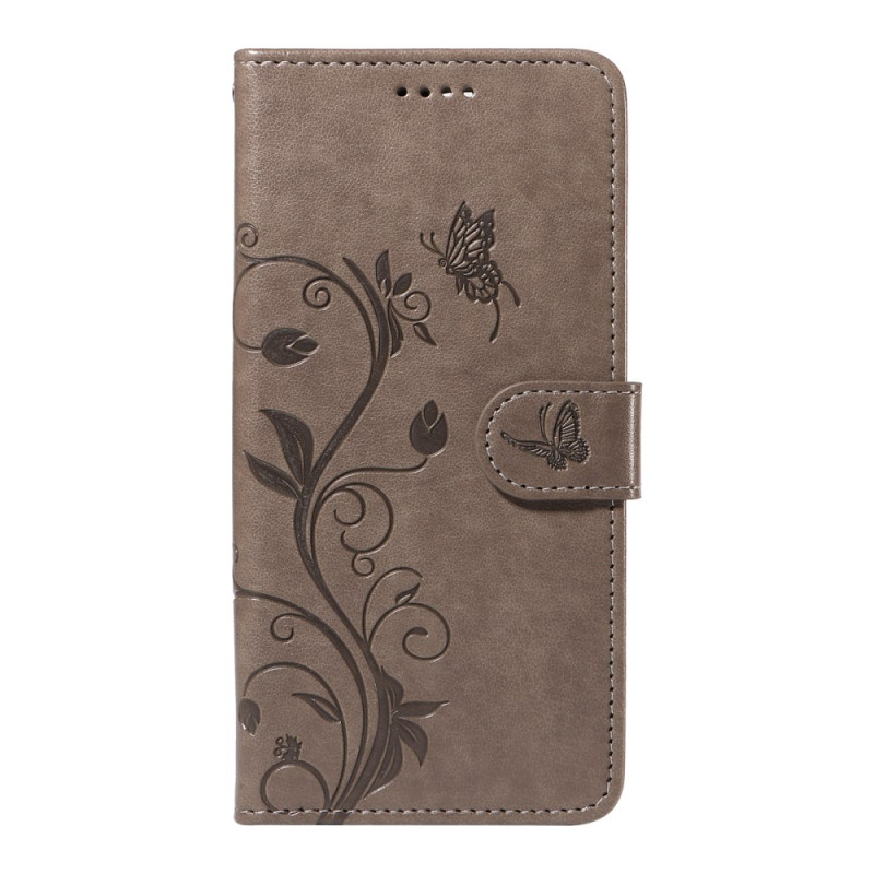 Xiaomi Redmi 13 4G / 13 5G Blumige Tasche mit Riemen