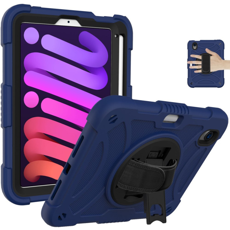 iPad Mini 7 (2024) / Mini 6 (2021) Cover Drehbarer Ständer und Stifthalter