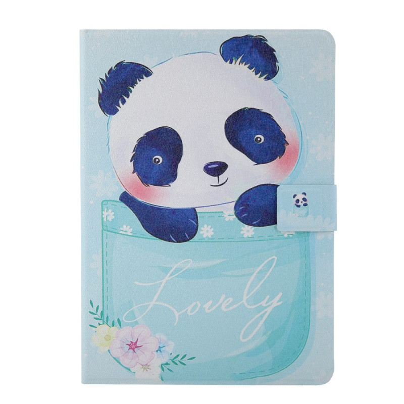 Hülle iPad Mini 5 (2019)/4/3/2/1 Panda im Bett