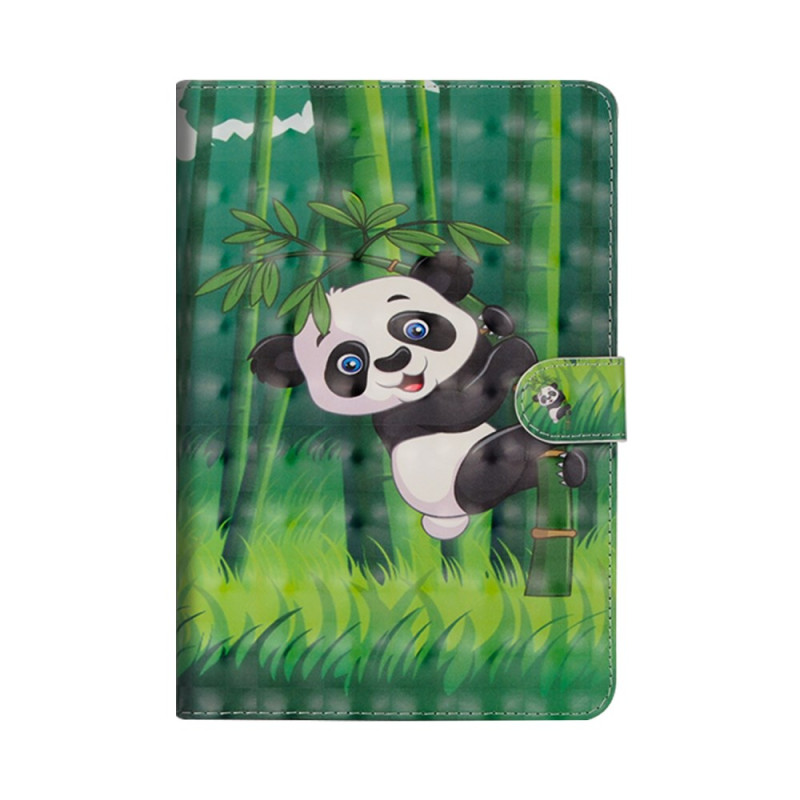 Elegantes Etui für das iPad Mini 5 (2019) Panda und Bambus