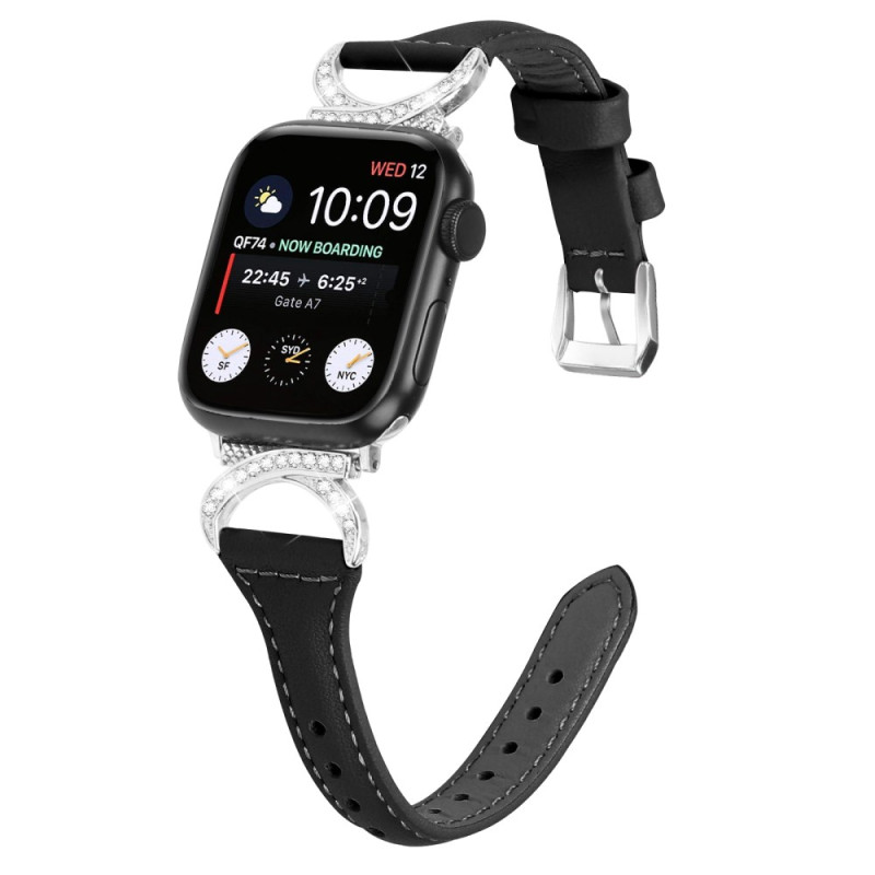 Apple Watch Series 46mm bis 42mm / SE / Ultra 49mm Strassveredelung Armband