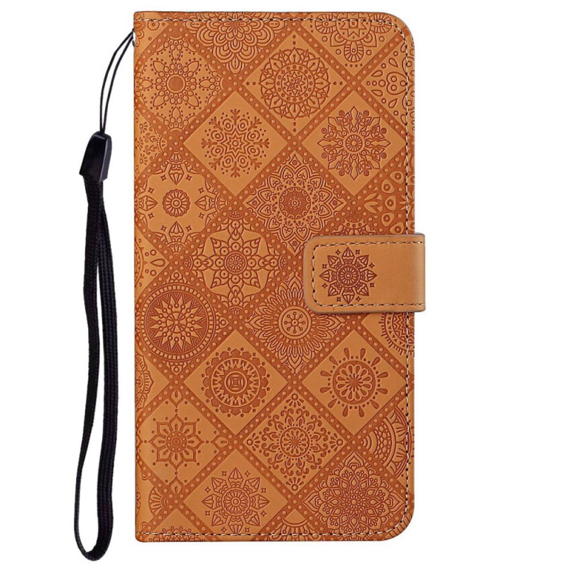 Xiaomi 14T Patchwork Tasche mit Riemen