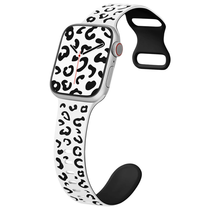 Apple Watch Series 46mm bis 42mm / SE / Ultra 49mm Leopard Armband