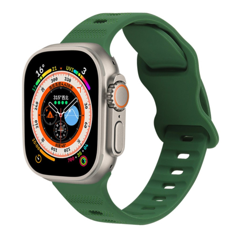 Apple Watch Series 46mm bis 42mm / SE / Ultra 49mm Armband mit Schmetterlingsfaltschließe