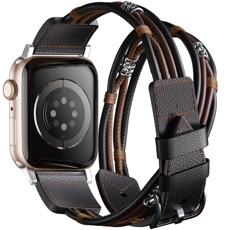 Apple Watch Series 42mm bis 38mm / SE Series Double Circle Strap Armband