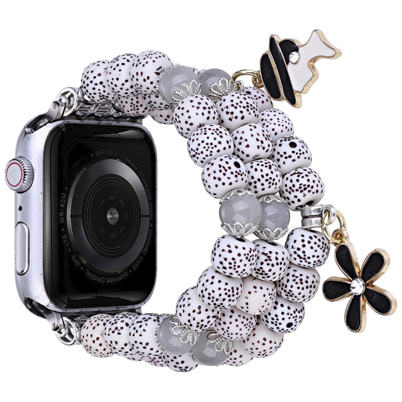 Perlenarmband für Apple Watch Glamour Pop