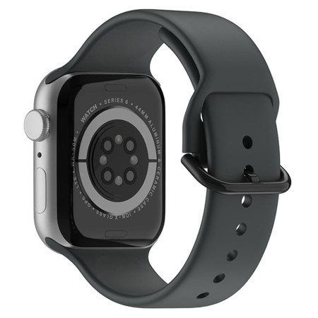 Apple Watch Series 42mm bis 38mm SE Series Armband Unifarbenes Silikon Dealy