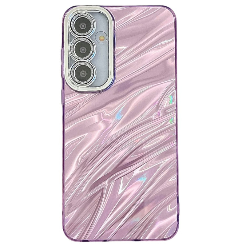 Samsung Galaxy S25 Perlmutt Cover mit Schutzfolie