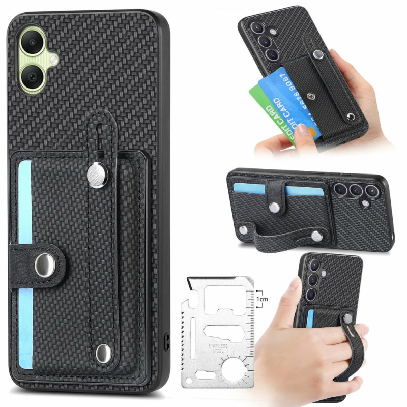 Samsung Galaxy A06 Cover Kartenhalter mit Gurt und Halterung