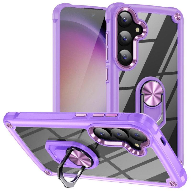 Samsung Galaxy S25 5G Cover Transparent mit integriertem Halter