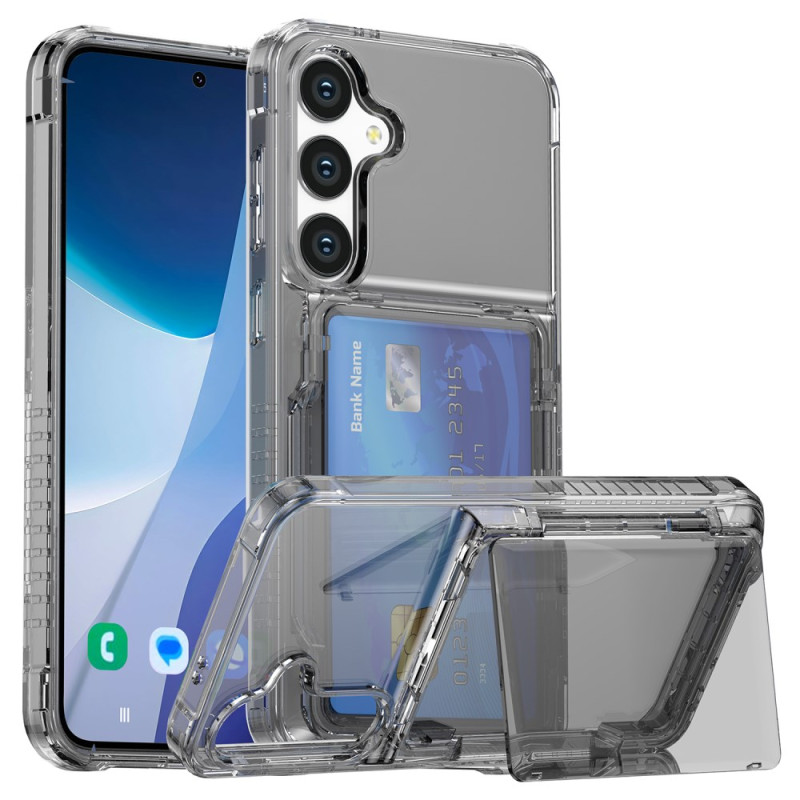 Samsung Galaxy S25 Plus 5G Hülle Transparent Kartenhalter