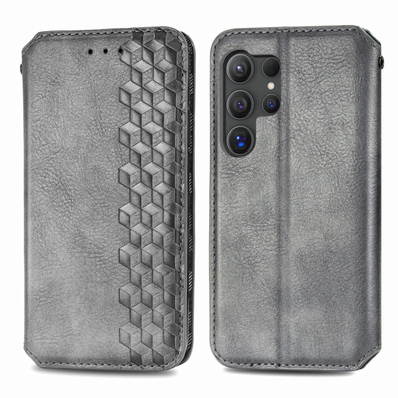 Flip Cover Samsung Galaxy S25 Ultra 5G Leder Effekt Vintage Friesisch