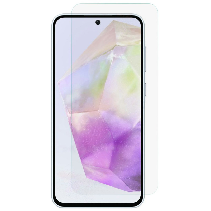 Displayschutz aus gehärtetem Glas für Samsung Galaxy A56 5G / A36 5G Arctic Edge 2.5D