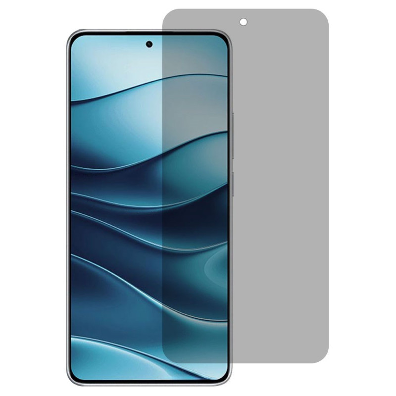 Anti-Espion Schutz aus gehärtetem Glas für Xiaomi Redmi Note 14 5G Display