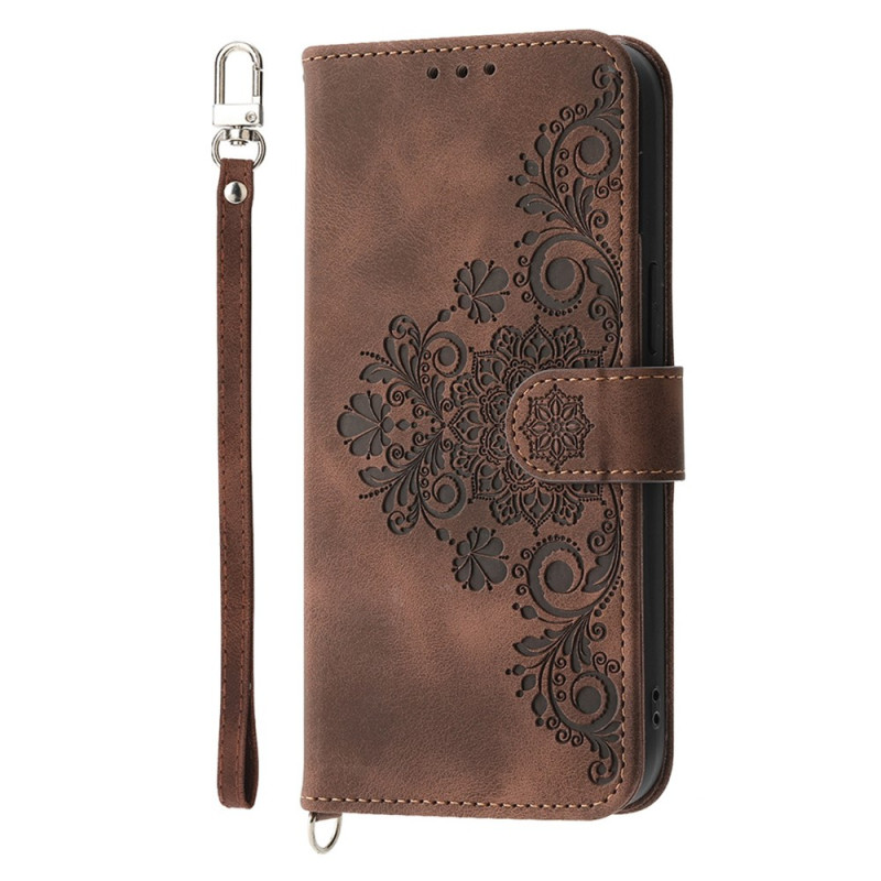 Samsung Galaxy A26 5G Lace Wallet Tasche mit Riemen und Schulterriemen