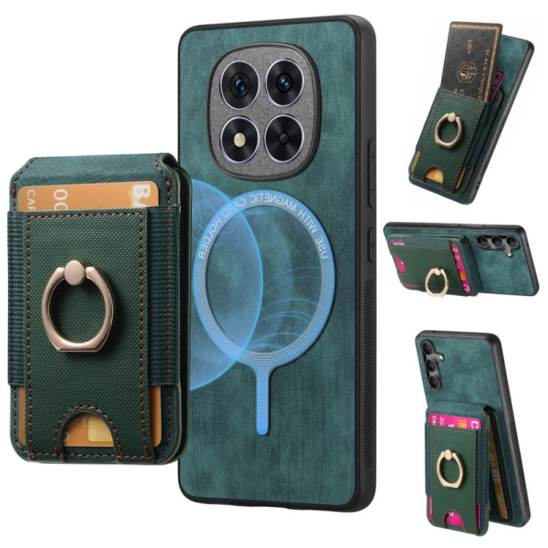 Xiaomi Redmi Note 14 Pro 5G / Poco X7 Cover Magnetischer Kartenhalter Vertikale Klappe