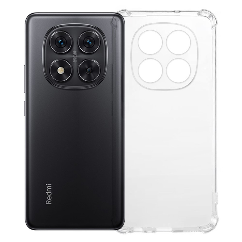 Xiaomi Redmi Note 14 Pro 5G / 4G / Poco X7 Cover Transparent Verstärkte Ecken