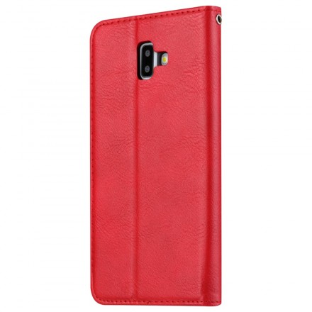 Flip Cover Samsung Galaxy J6 Plus Kunstleder Kartenhalter