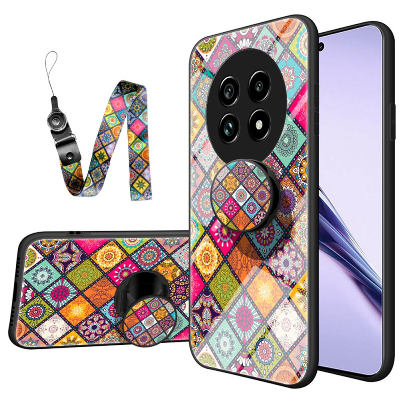 Coque Realme 13 Pro 5G / 13 Pro Plus 5G Patchwork Support et Lanière