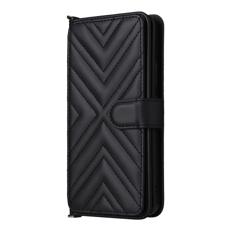 Oppo Reno 13F 4G / 5G Premium Retro Tasche mit Schulterriemen und Trageriemen