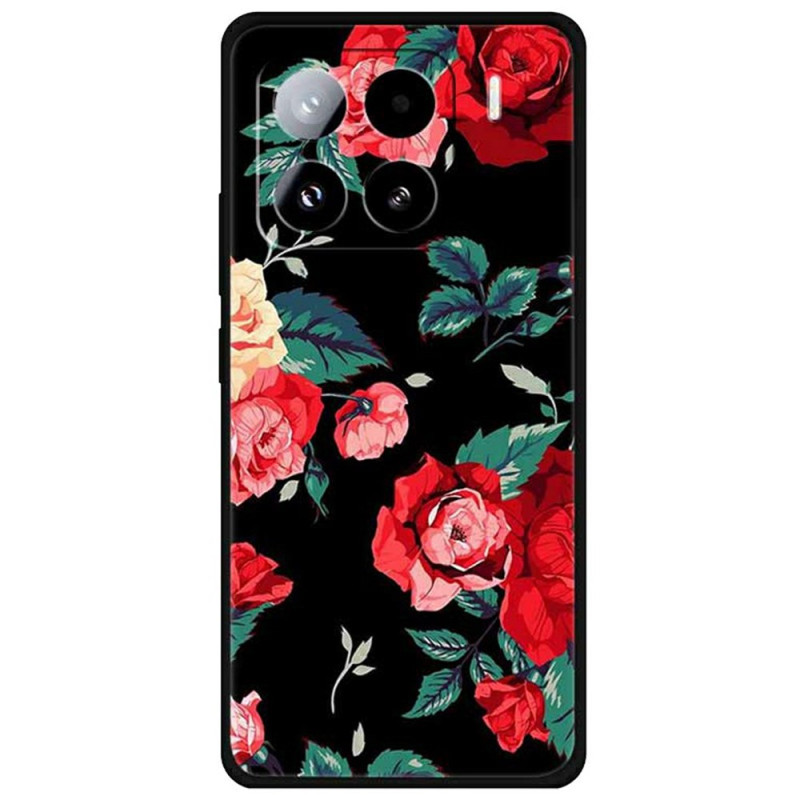 Hülle Xiaomi 15 Pro Blumen
 Rot