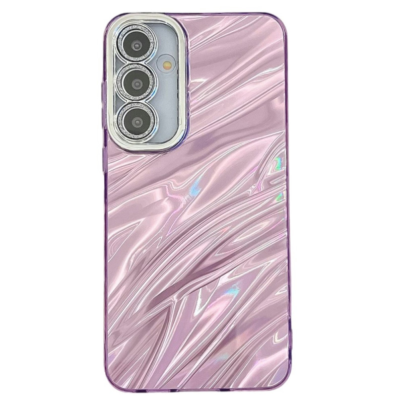 Samsung Galaxy A55 5G Perlmutt-Effekt Cover mit Kamera-Schutzfolie