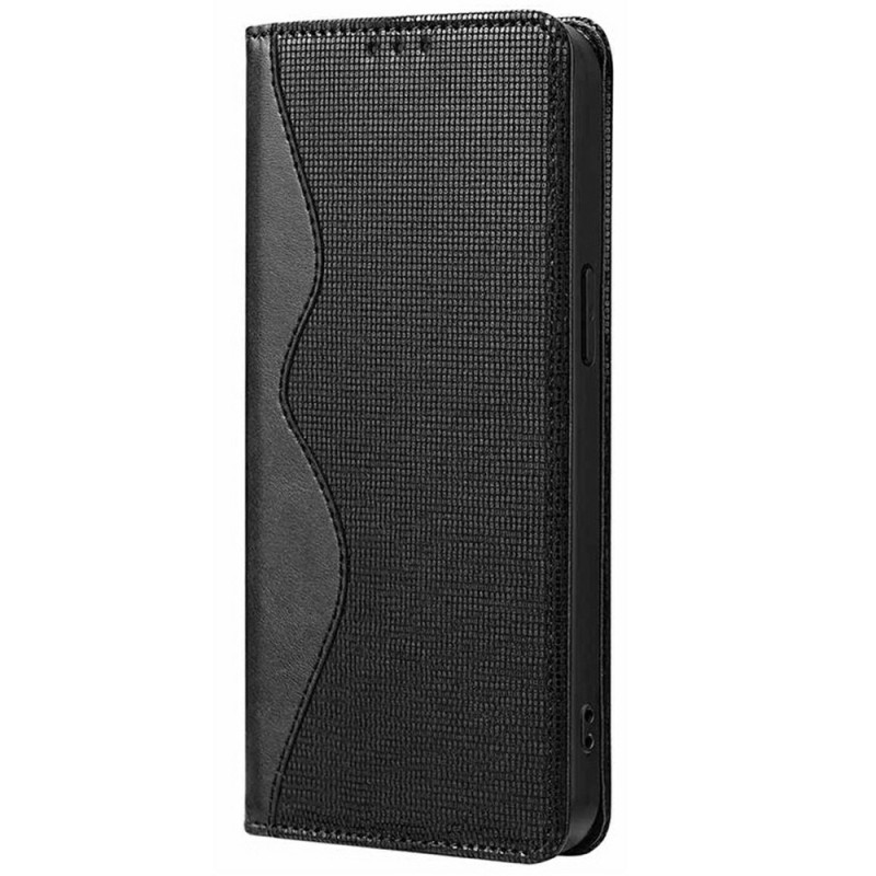 Flip Cover Moto G85 5G RFID-Schutz Wellenmuster