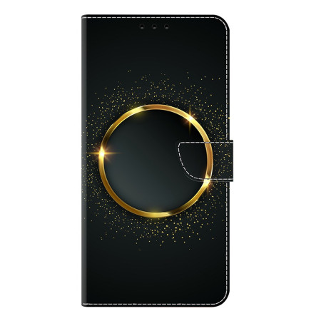 Hülle Moto G55 5G Goldener...