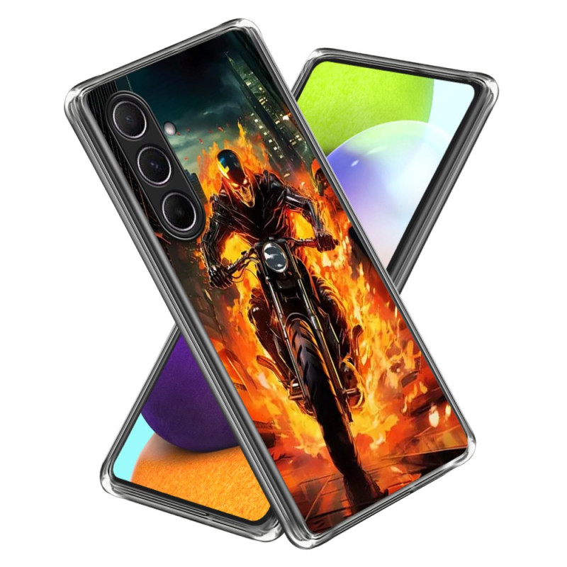 Samsung Galaxy A56 5G Flammenritter Cover