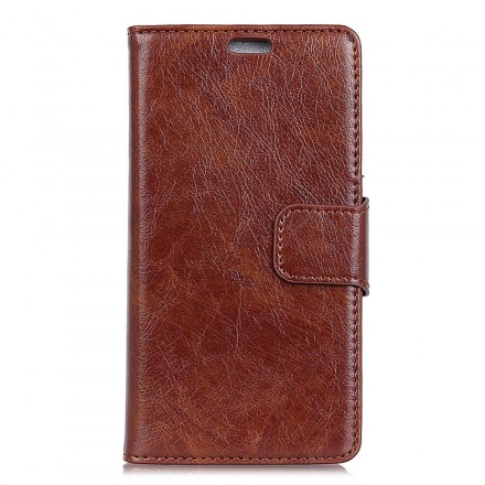 Hülle Samsung Galaxy S10 Glänzendes Leder-Effekt Hülle Samsung Galaxy S10 Glänzendes Leder-Effekt