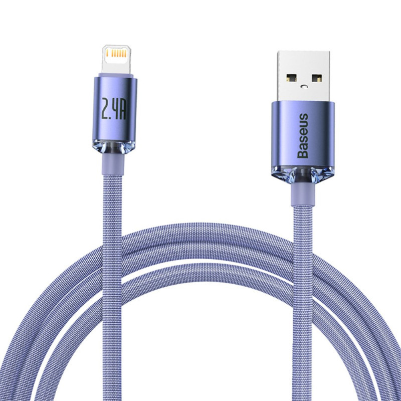 USB-Datenkabel zu iP Crystal Shine Series BASEUS - 2m