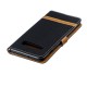 Samsung Galaxy S10 Plus Tasche Stoff und Lederoptik mit Riemen