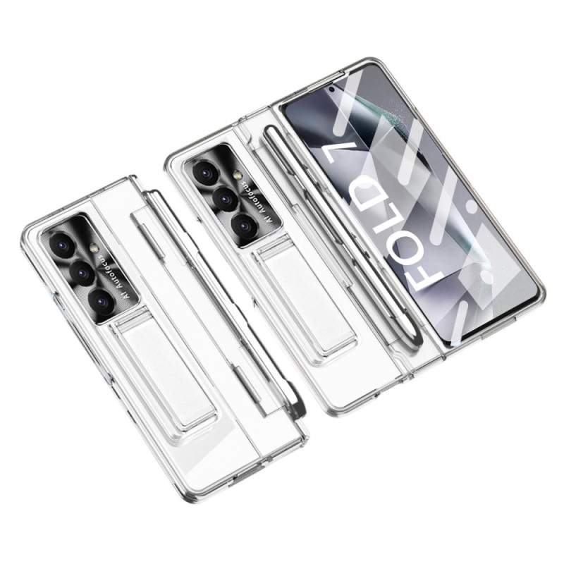 Samsung Galaxy Z Fold 7 Cover Support und Schutzfolie