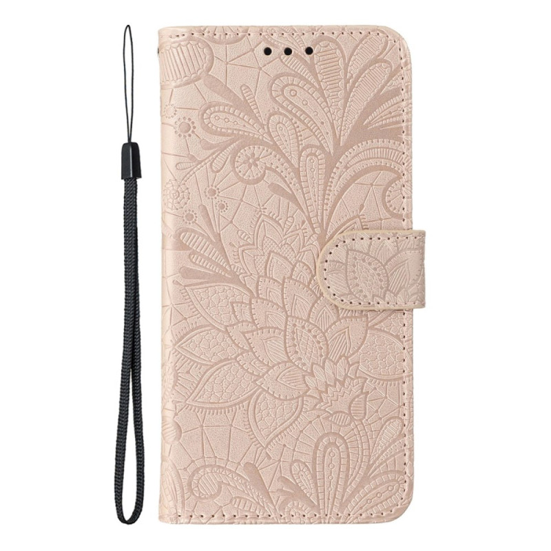 Hülle Poco F7 Ultra 5G Blumenspitzen-Design