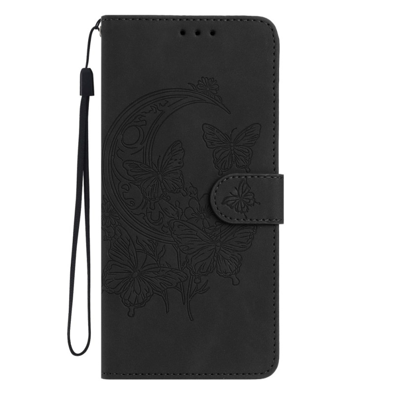 Honor Magic 7 Lite / X9c Abdruckhülle Schmetterlinge und Blumen